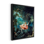 Jean Honore Fragonard The Swing Framed Canvas Print Gallery Image 2