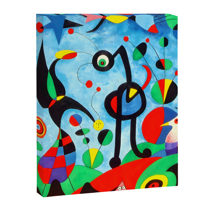 Joan Miro The Garden Canvas Print Gallery Image 1