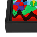 Joan Miro The Garden Framed Canvas Print Gallery Image 3