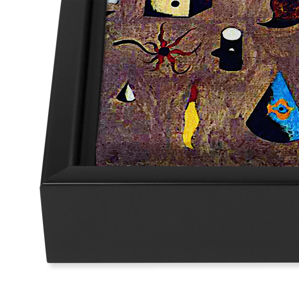 Joan Miro The Harlequin's Carnival Framed Canvas Print Gallery Image 3