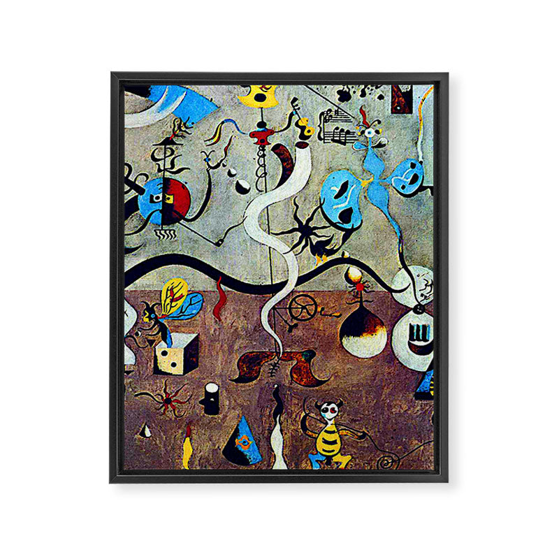 Joan Miro The Harlequin's Carnival Framed Canvas Print Gallery Image 6