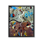 Joan Miro The Harlequin's Carnival Framed Canvas Print Gallery Image 6