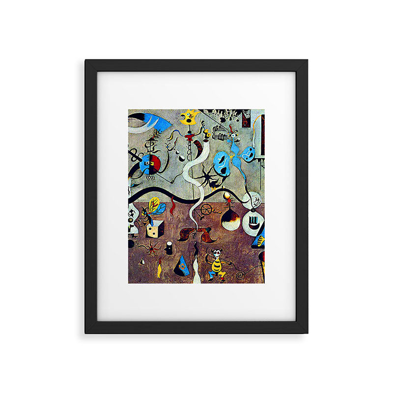 Joan Miro The Harlequin's Carnival Framed Art Print Gallery Image 5