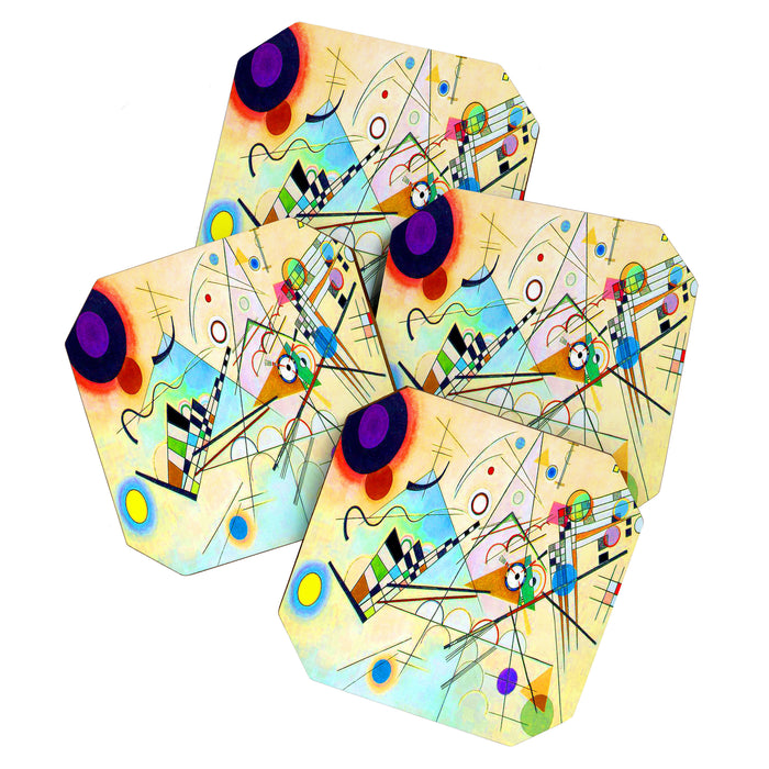 Kandinsky Composition VIII Coaster Gallery Image 1