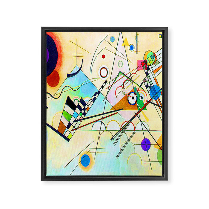 Kandinsky Composition VIII Framed Canvas Print Gallery Image 1