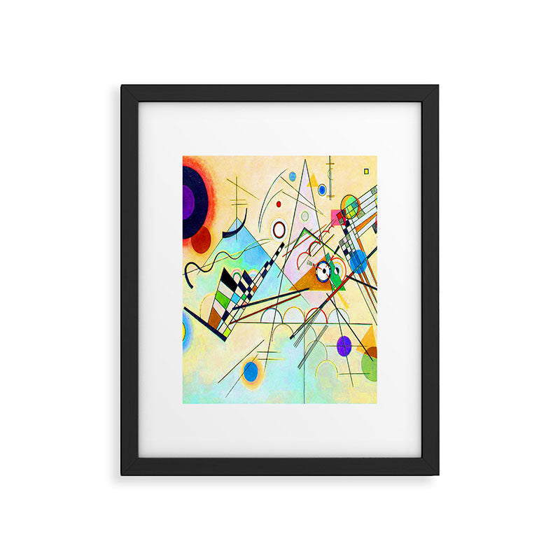 Kandinsky Composition VIII Framed Art Print Gallery Image 6