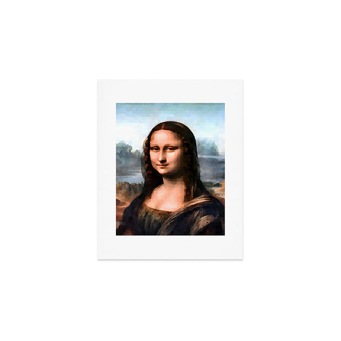 Leonardo da Vinci - The Mona Lisa Art Print Gallery Image 1
