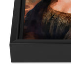 Leonardo da Vinci - The Mona Lisa Framed Canvas Print Gallery Image 3