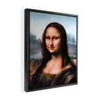Leonardo da Vinci - The Mona Lisa Framed Canvas Print Gallery Image 2