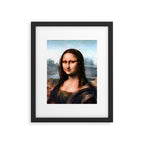 Leonardo da Vinci - The Mona Lisa Framed Art Print Gallery Image 6