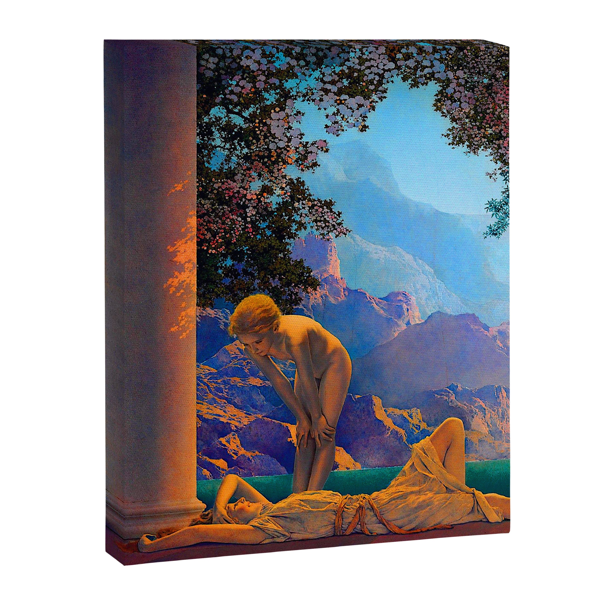 Maxfield Parrish Daybreak 1922 Canvas Print Gallery Image 6