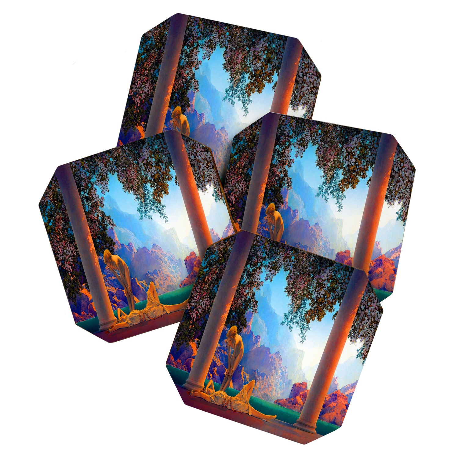 Maxfield Parrish Daybreak Coaster Gallery Image 1