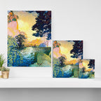 Maxfield Parrish Dream Castle Canvas Print Gallery Image 3