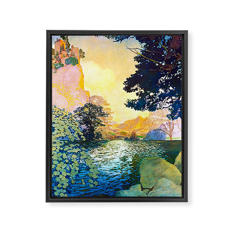 Maxfield Parrish Dream Castle Framed Canvas Print Gallery Image 6