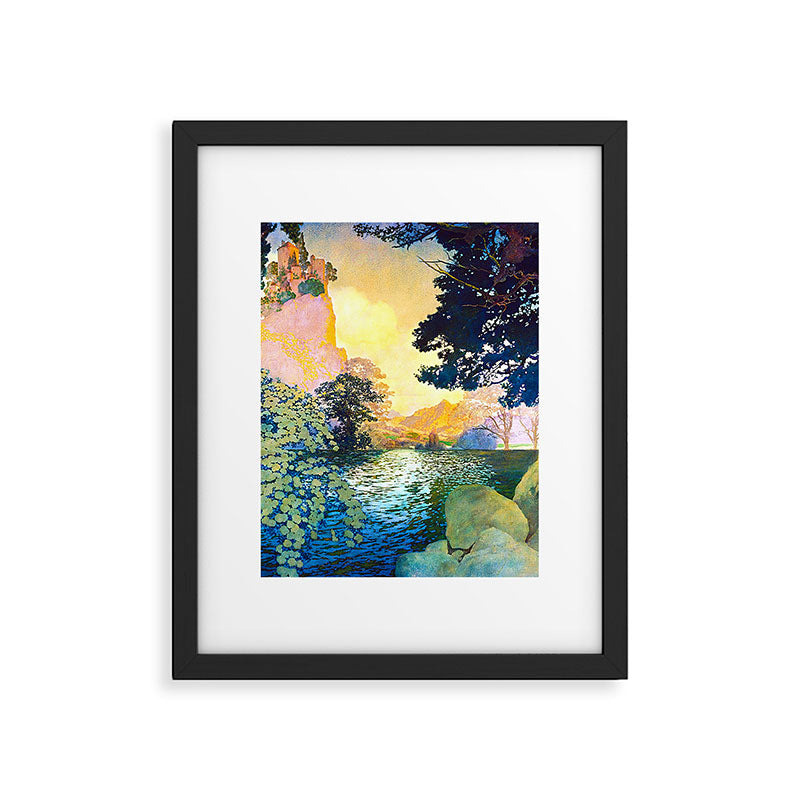 Maxfield Parrish Dream Castle Framed Art Print Gallery Image 5