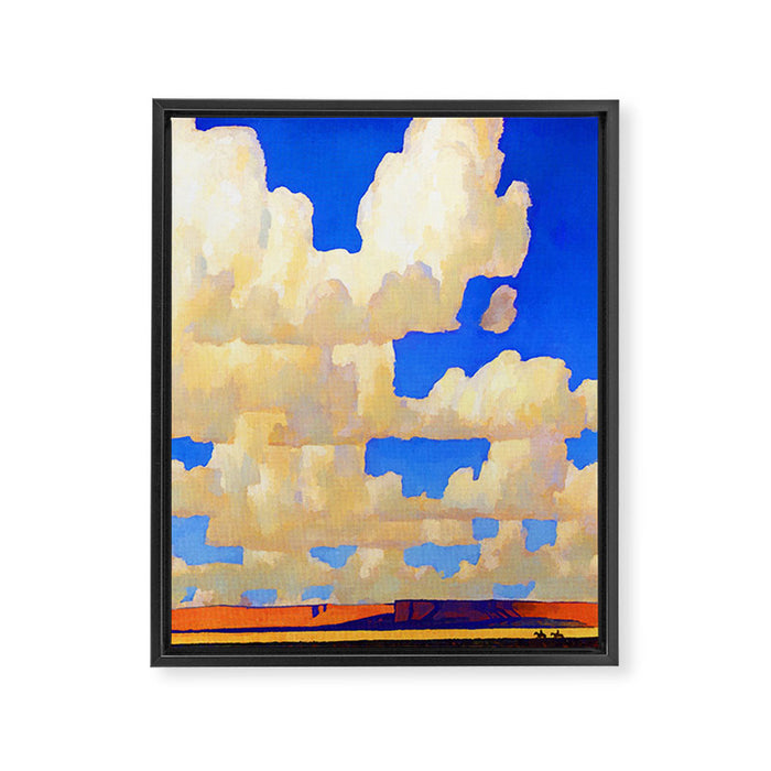 Maynard Dixon Cloud World Framed Canvas Print Gallery Image 1