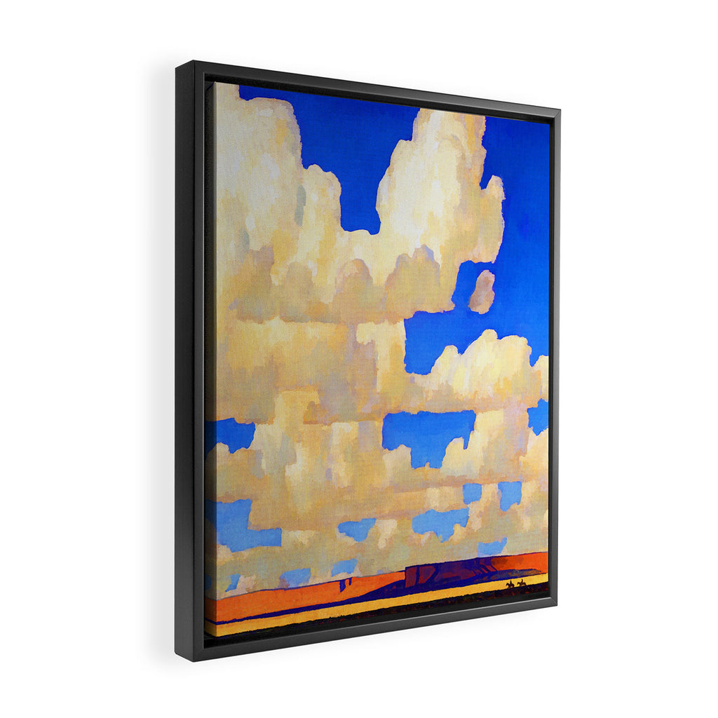 Maynard Dixon Cloud World Framed Canvas Print Gallery Image 2