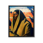 Maynard Dixon Earth Knower Framed Canvas Print Gallery Image 8