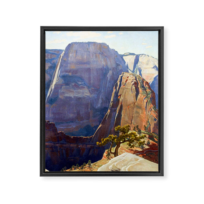 Maynard Dixon High in the Morning Framed Canvas Print Gallery Image 1
