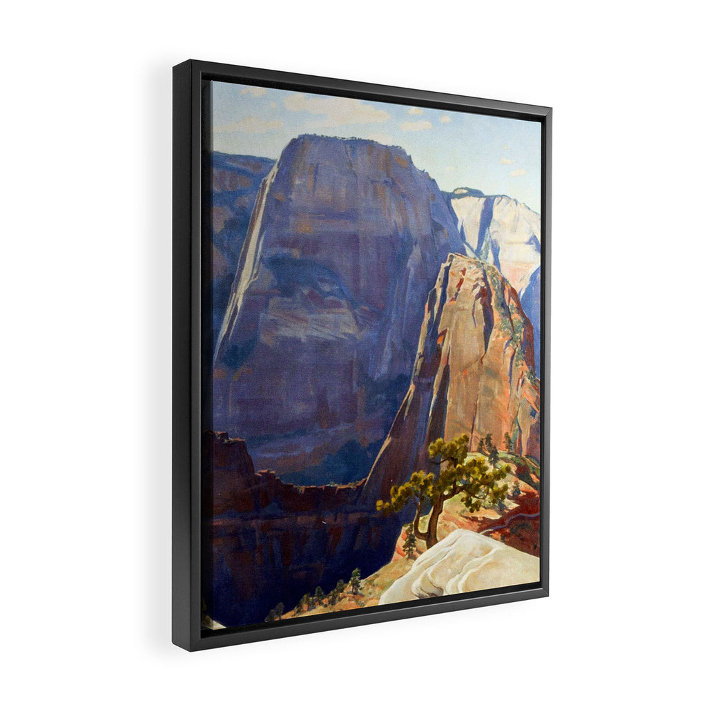 Maynard Dixon High in the Morning Framed Canvas Print Gallery Image 2