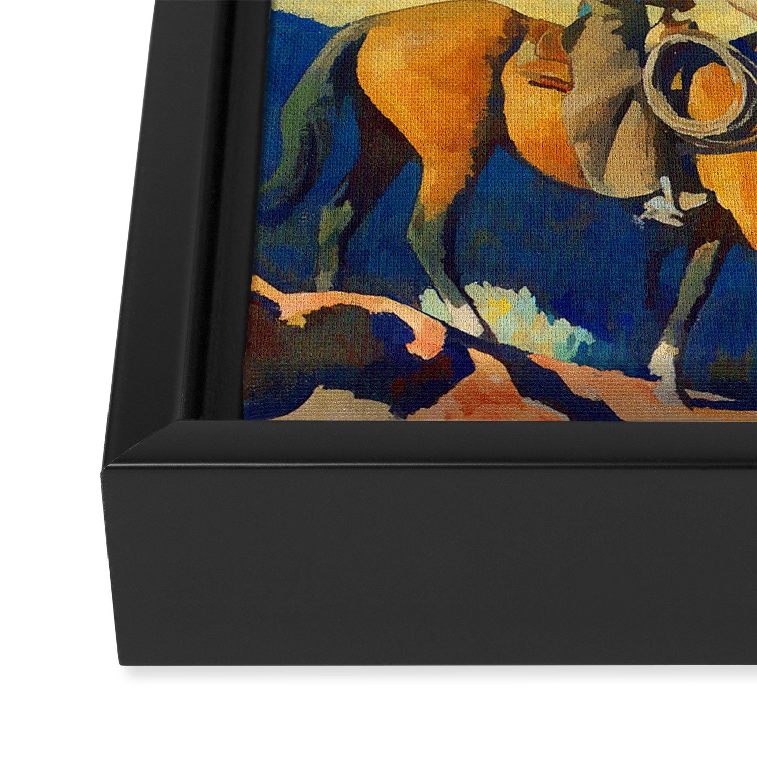 Maynard Dixon Open Range II Framed Canvas Print Gallery Image 3