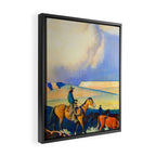 Maynard Dixon Open Range II Framed Canvas Print Gallery Image 2