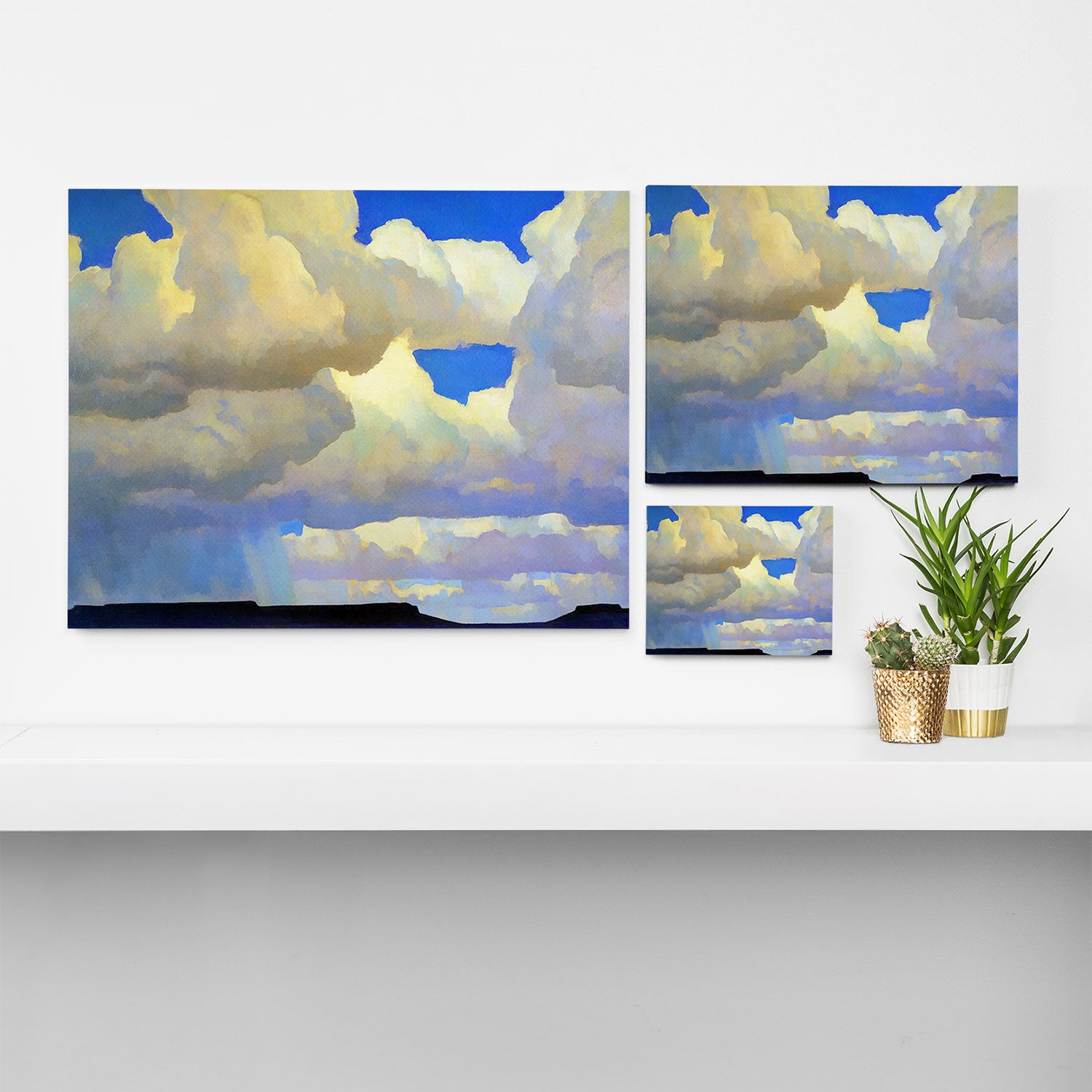 Maynard Dixon Summer Afternoon Canvas Print Gallery Image 3