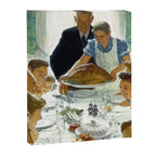 Norman Rockwell Freedom from Want Canvas Print Gallery Image 6