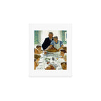 Norman Rockwell Freedom from Want Art Print Gallery Image 1