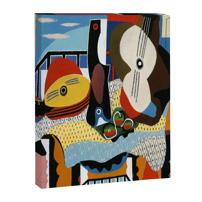 Pablo Picasso Mandolin and Guitar Canvas Print Gallery Image 1