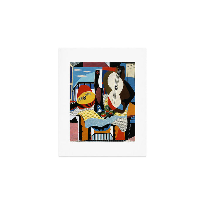Pablo Picasso Mandolin and Guitar Art Print Gallery Image 1