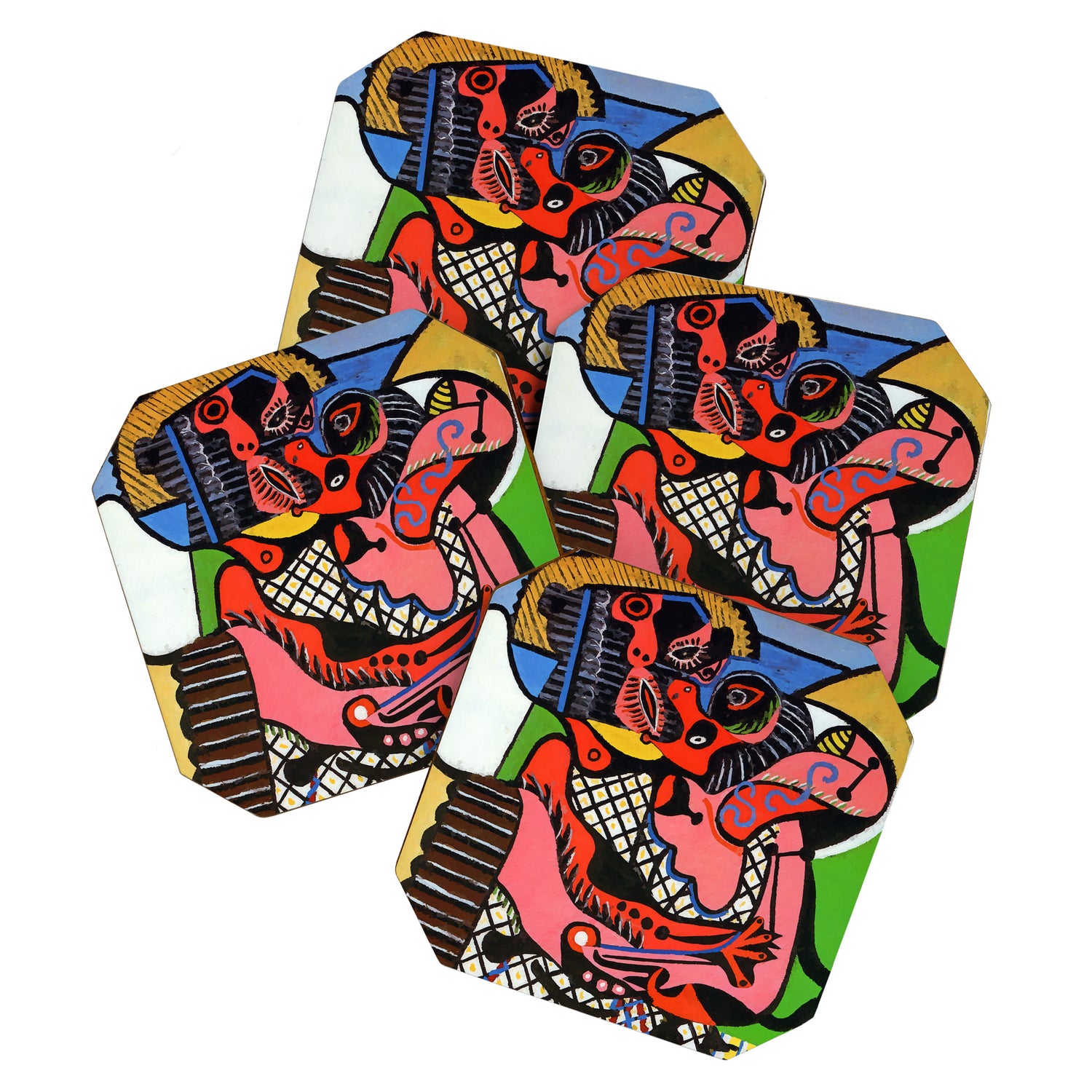 Pablo Picasso The Kiss Coaster Gallery Image 1