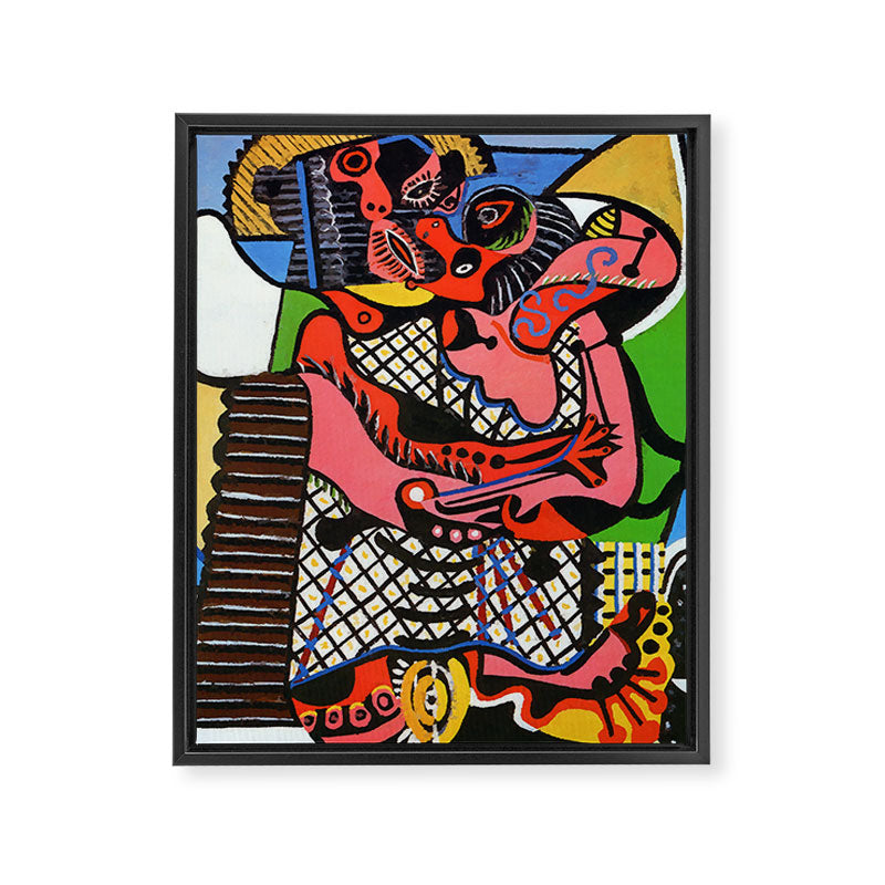 Pablo Picasso The Kiss Framed Canvas Print Gallery Image 6