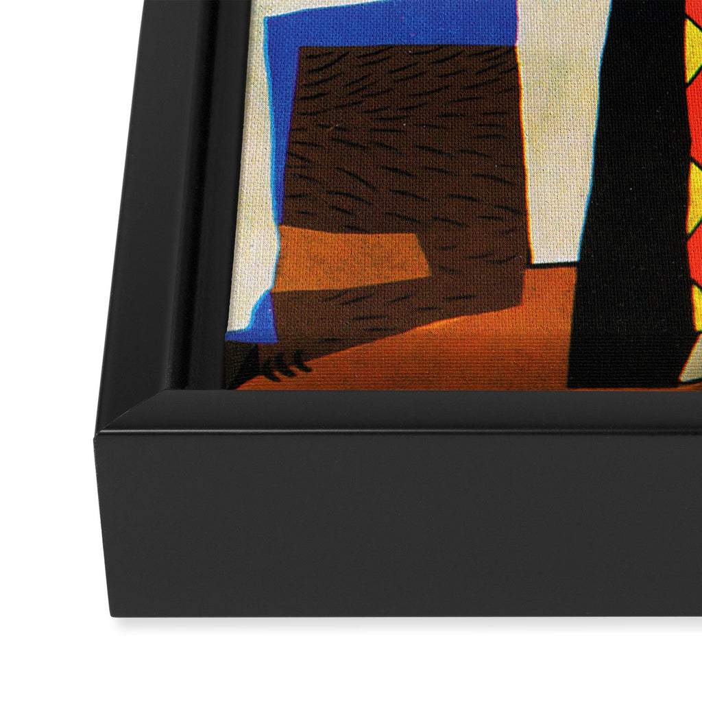 Pablo Picasso Three Musicians II Framed Canvas Print Gallery Image 3