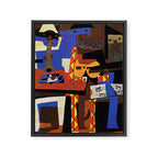Pablo Picasso Three Musicians II Framed Canvas Print Gallery Image 6