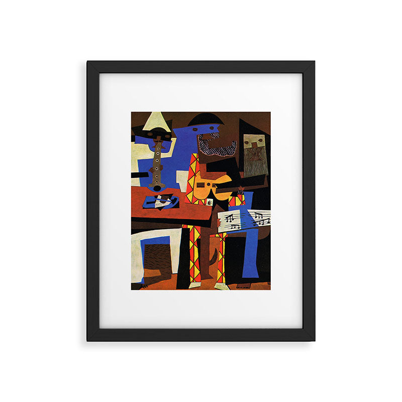Pablo Picasso Three Musicians II Framed Art Print Gallery Image 5