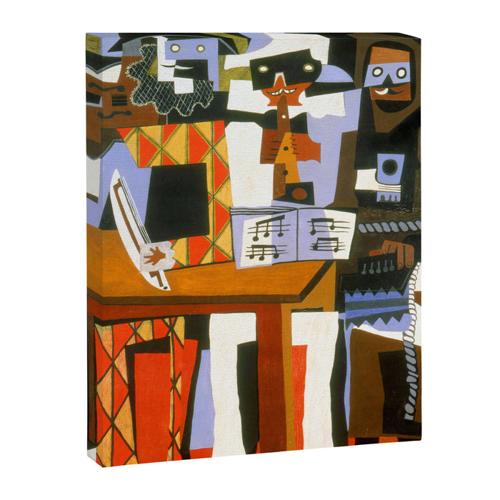 Pablo Picasso Three Musicians Canvas Print Gallery Image 1