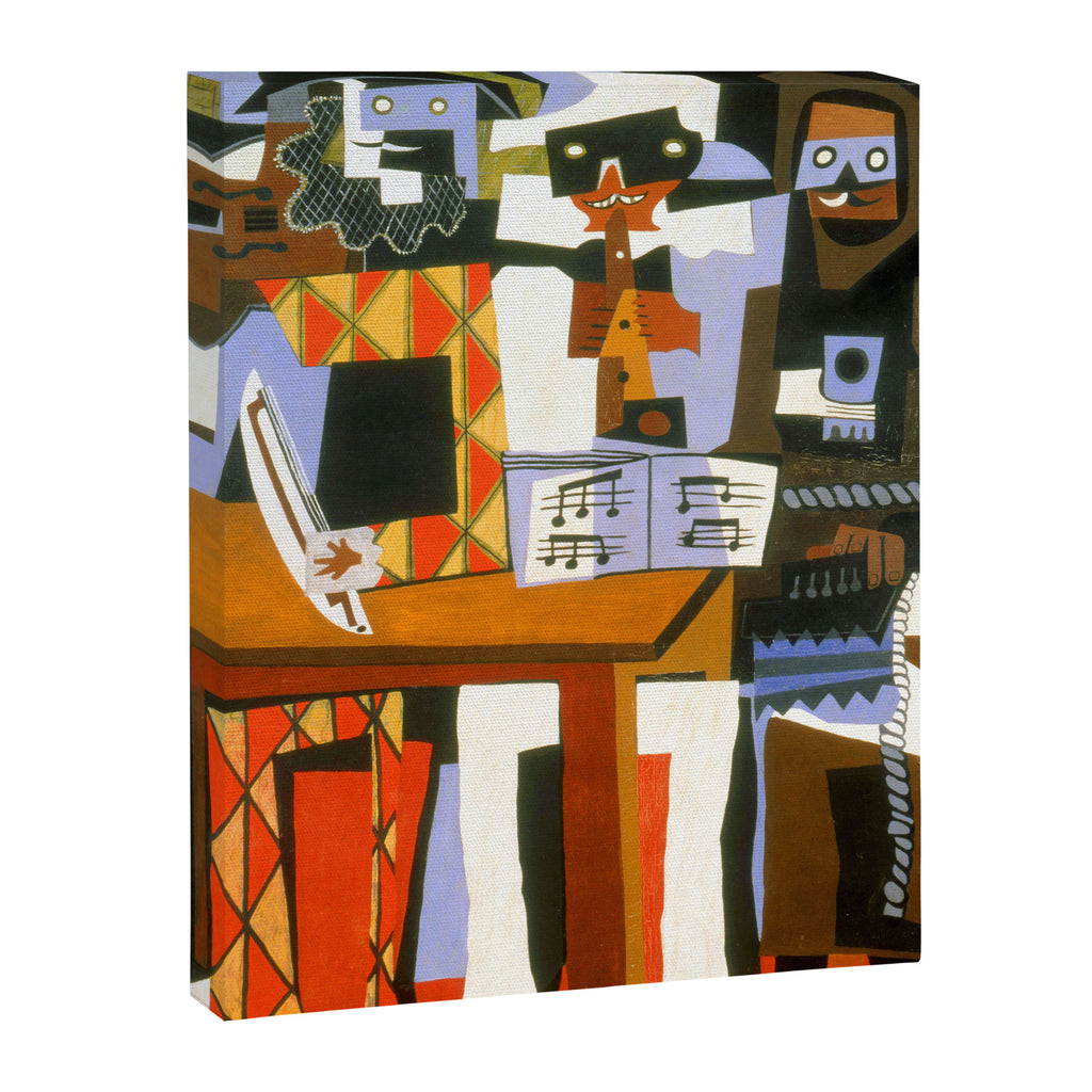 Pablo Picasso Three Musicians Canvas Print Gallery Image 8