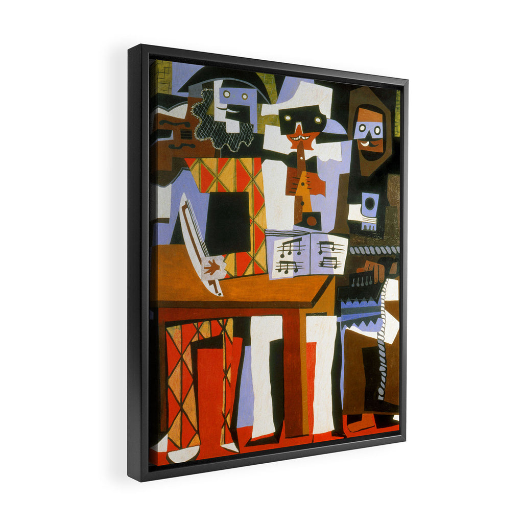 Pablo Picasso Three Musicians Framed Canvas Print Gallery Image 2