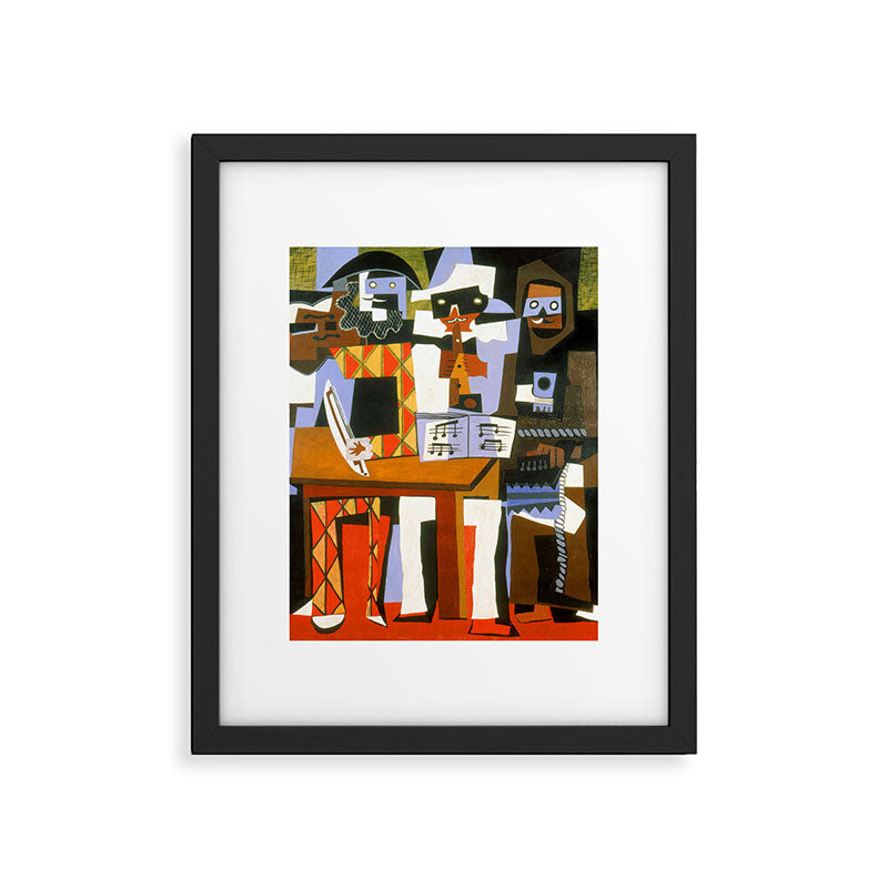 Pablo Picasso Three Musicians Framed Art Print Gallery Image 6