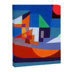 Paul Klee Boats at Rest Canvas Print Gallery Image 6