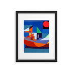 Paul Klee Boats at Rest Framed Art Print Gallery Image 5