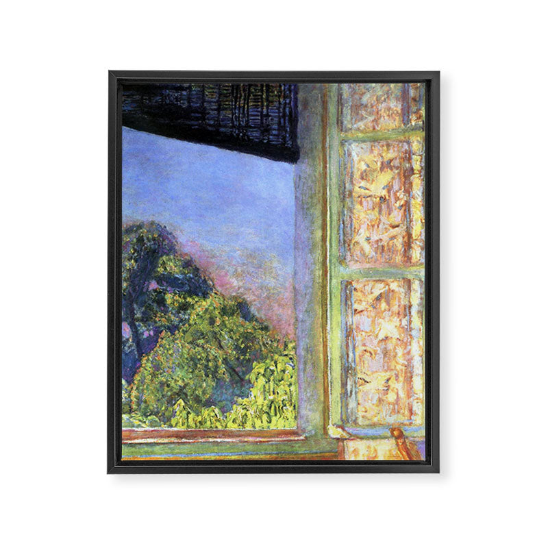 Pierre Bonnard The Open Window Framed Canvas Print Gallery Image 8