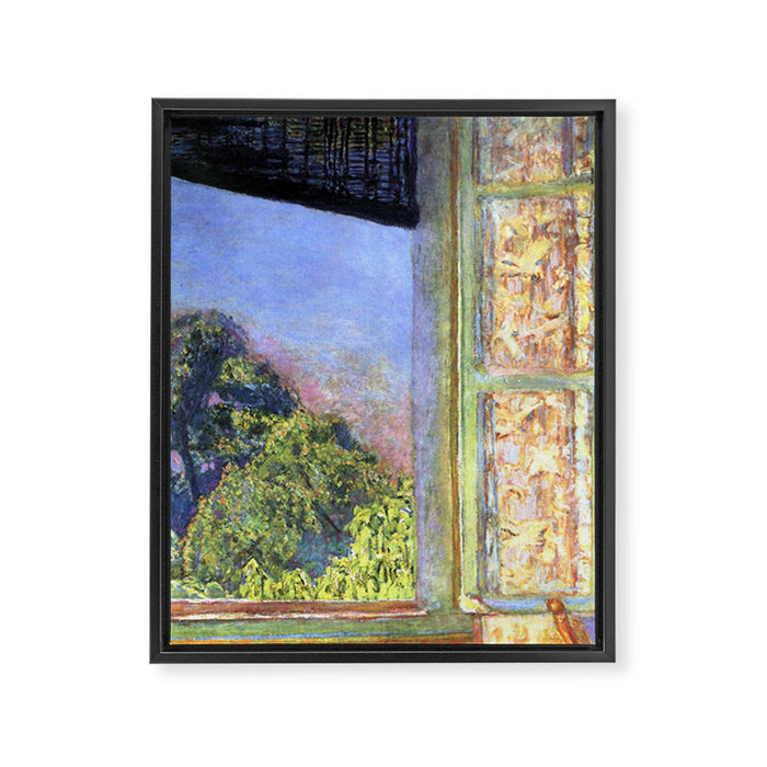 Pierre Bonnard The Open Window Framed Canvas Print Gallery Image 1