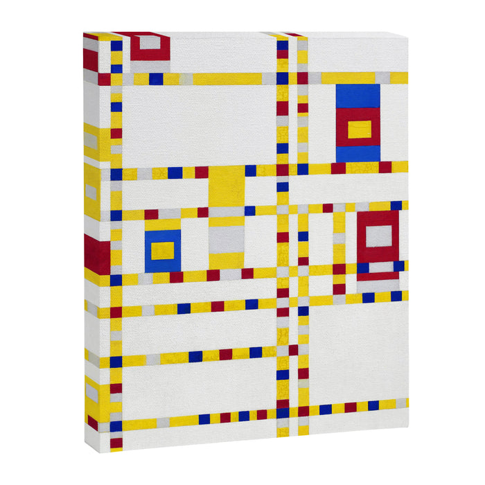 Piet Mondrian Broadway Boogie Woogie Canvas Print Gallery Image 1
