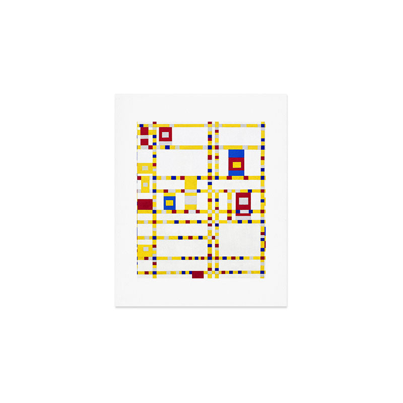 Piet Mondrian Broadway Boogie Woogie Art Print Gallery Image 1