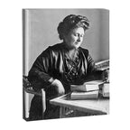 Portrait of Doctor Maria Montessori (1870-1952) Canvas Print Gallery Image 6