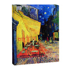 Van Gogh Cafe Terrace Place du Forum at Night Canvas Print Gallery Image 6