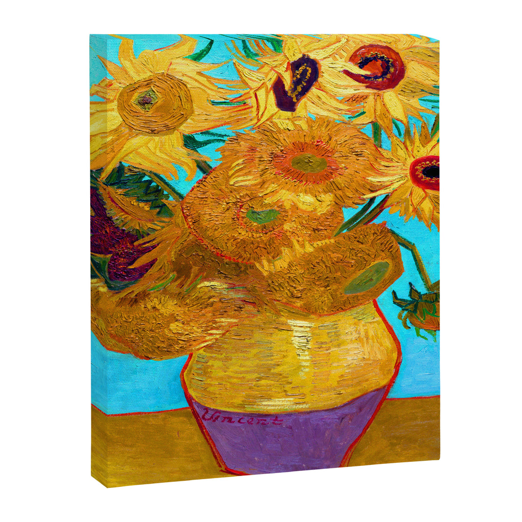 Van Gogh Sunflowers Canvas Print Gallery Image 8