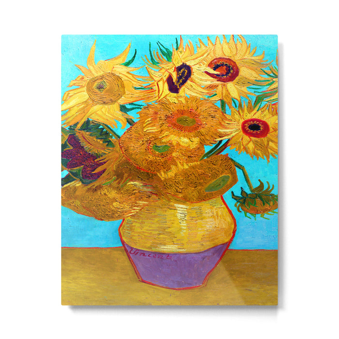 Van Gogh Sunflowers Metal Print Gallery Image 1